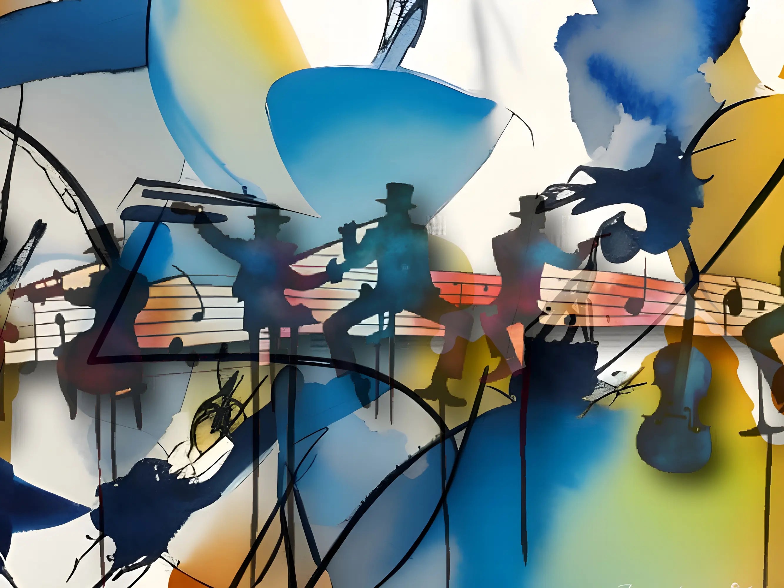 Jazz of Light Artwork - Bold Expressions Collection - ImpresoUK